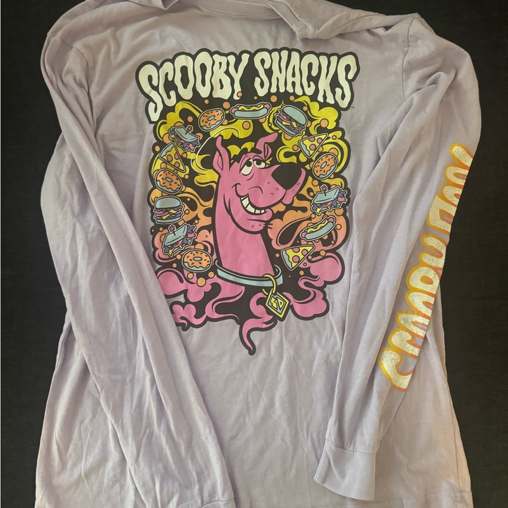 Scooby-Doo Kids Long Sleeve Shirt - Purple